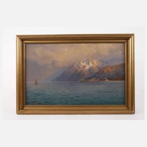 Wladyslaw Stachowski, Küste im Abendlicht