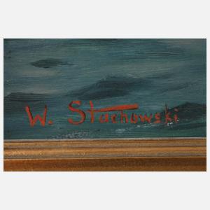 Wladyslaw Stachowski, Küste im Abendlicht
