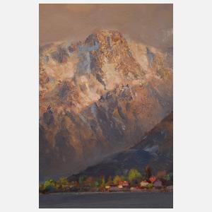 Wladyslaw Stachowski, Küste im Abendlicht