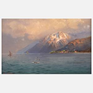 Wladyslaw Stachowski, Küste im Abendlicht