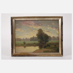 František Švic, Abendstimmung am Fluss