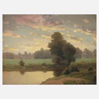 František Švic, Abendstimmung am Fluss111