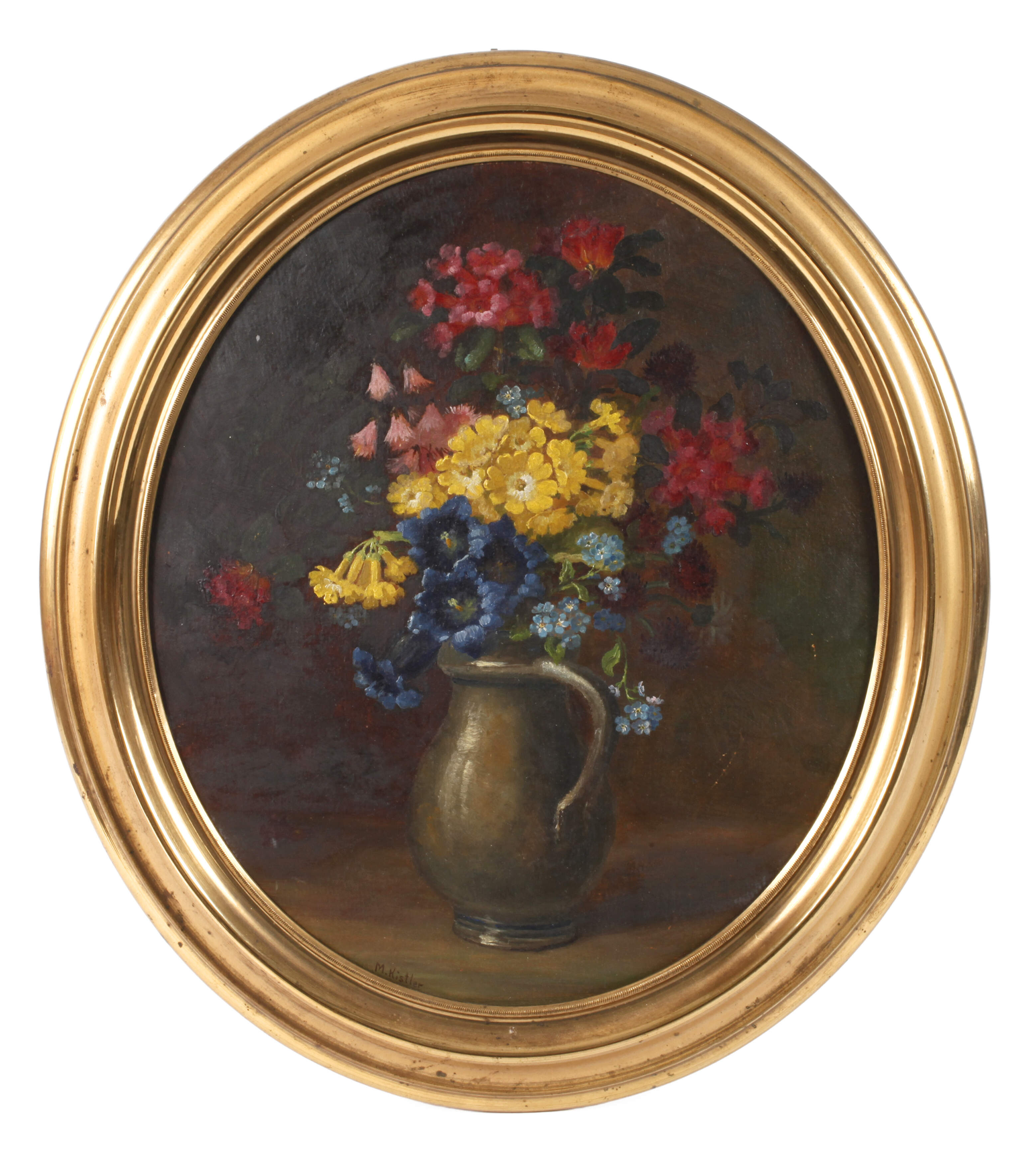 Maria Tilipaul-Kistler, Blumenstillleben im Krug