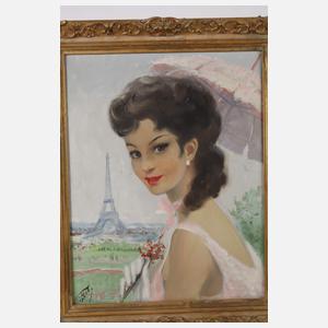 Roland Tissot, Pin-Up vor Paris