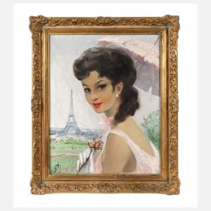 Roland Tissot, Pin-Up vor Paris