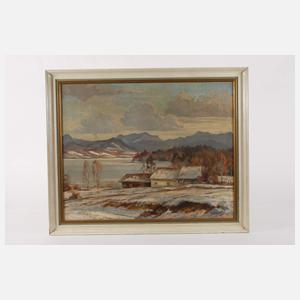 Alfons Tröndle, Winter im Vorgebirge