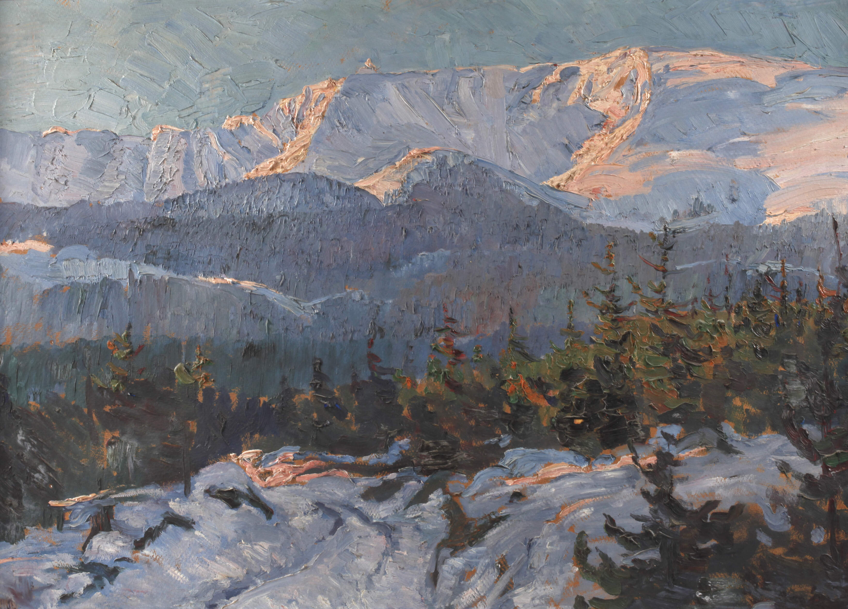 Georg Wichmann, Alpenglühen