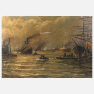 Paul Wolde, Hamburger Hafen