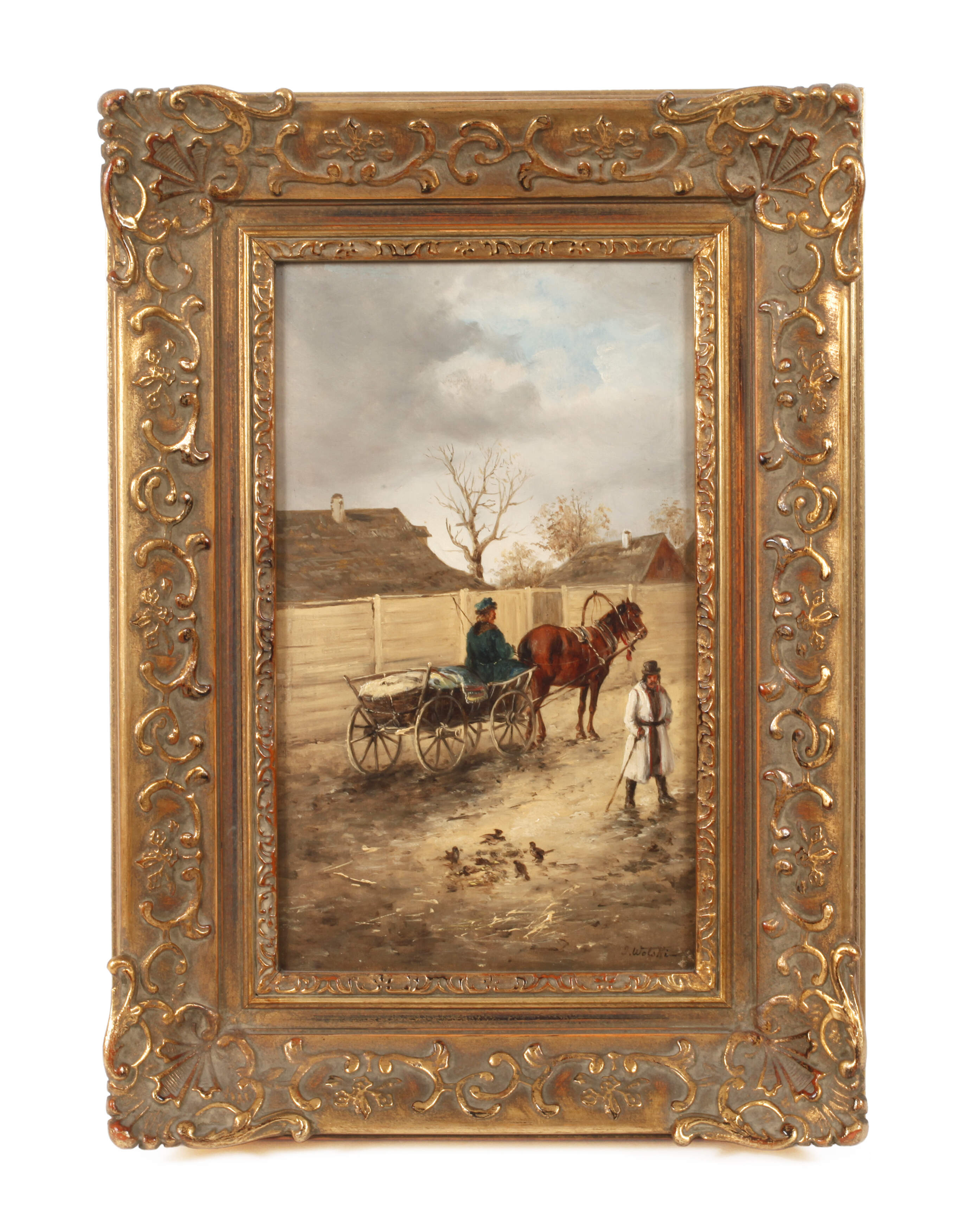 Jan Wolski, "Polnisches Fuhrwerk"
