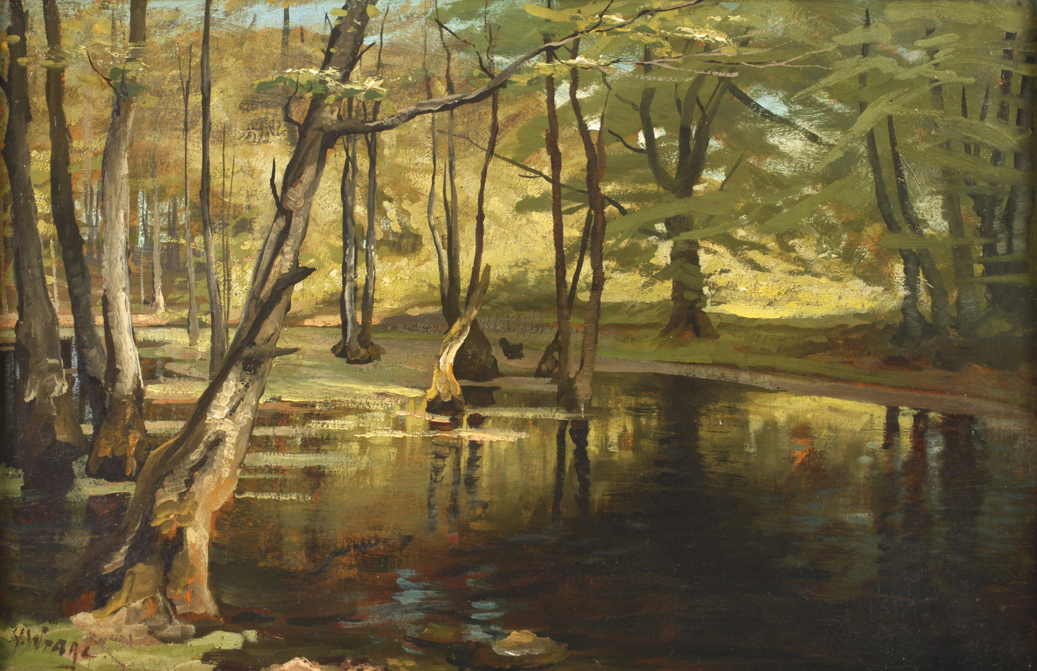 Hans Wrage, Waldweiher