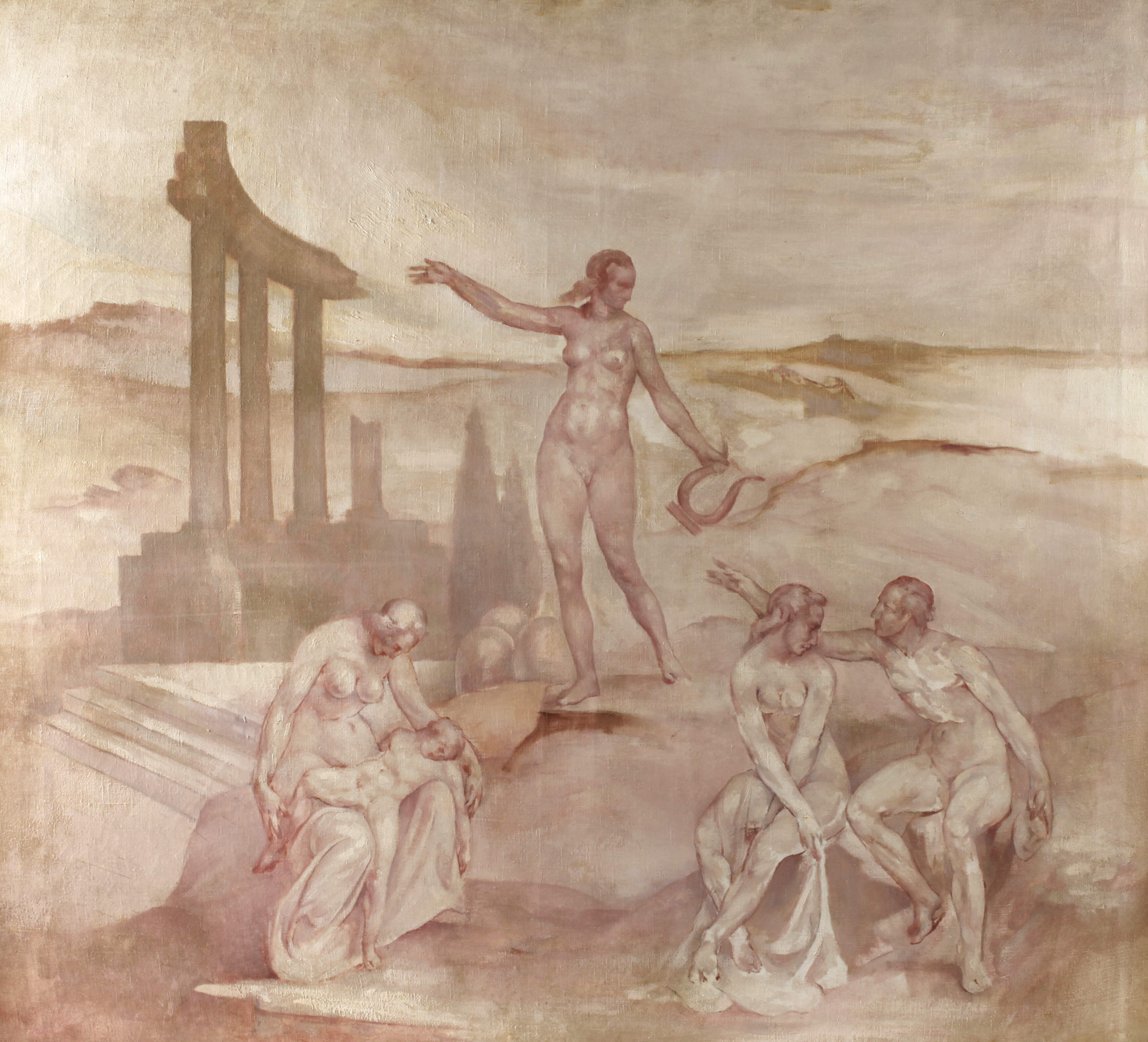 Arkadische Szene