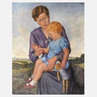 Mutter mit Kind und Marienkäfer111