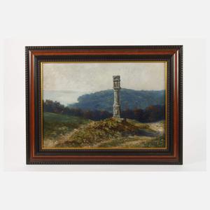 Barockes Marterl in Sommerlandschaft