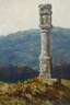 Barockes Marterl in Sommerlandschaft