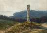 Barockes Marterl in Sommerlandschaft