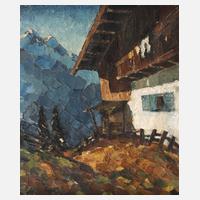 Romantischer Bauernhof im Gebirge111