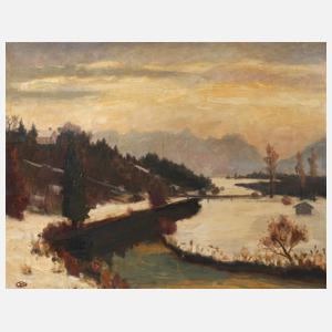 "Winter im Loisachthal"