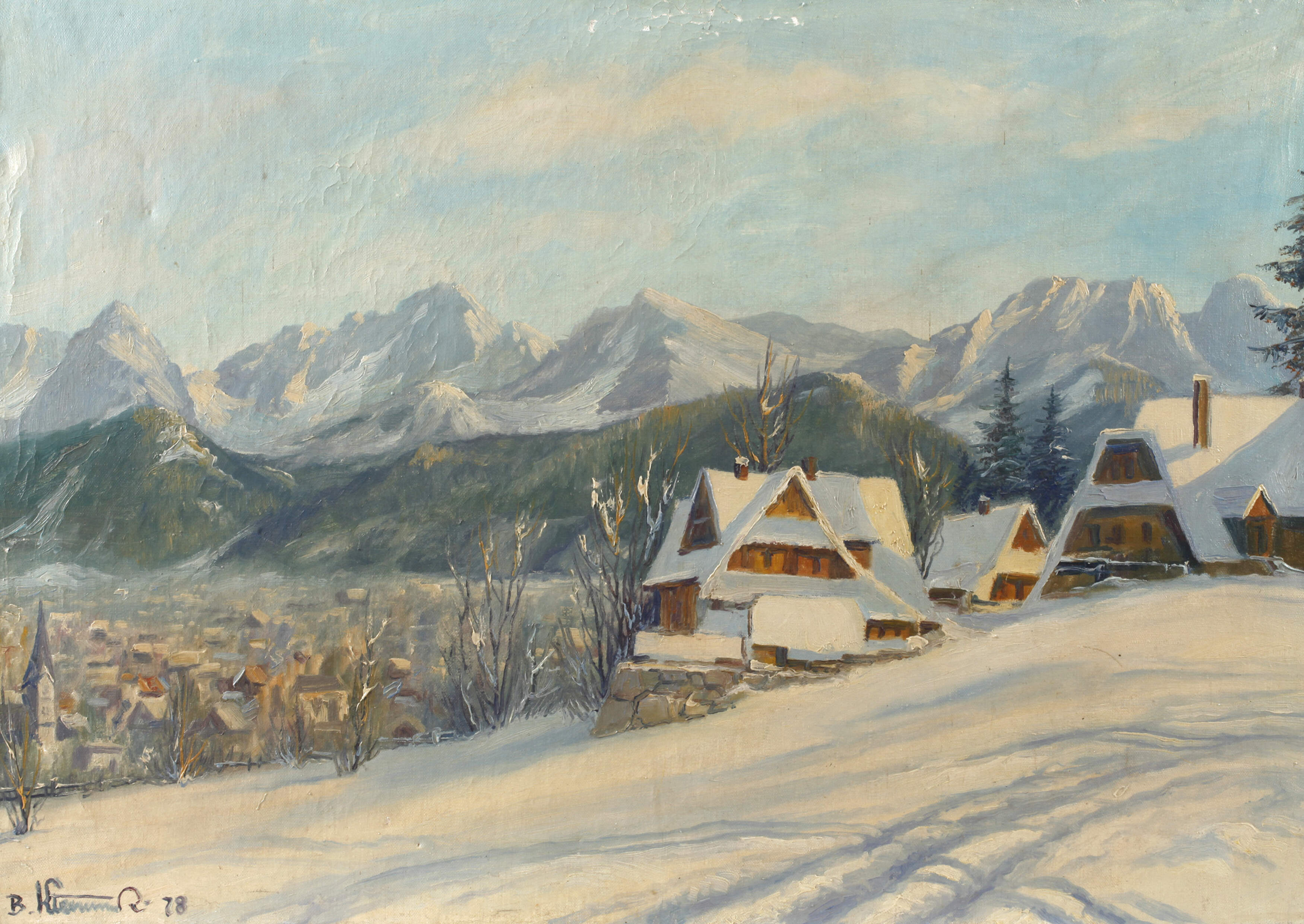 Winter im Gebirge