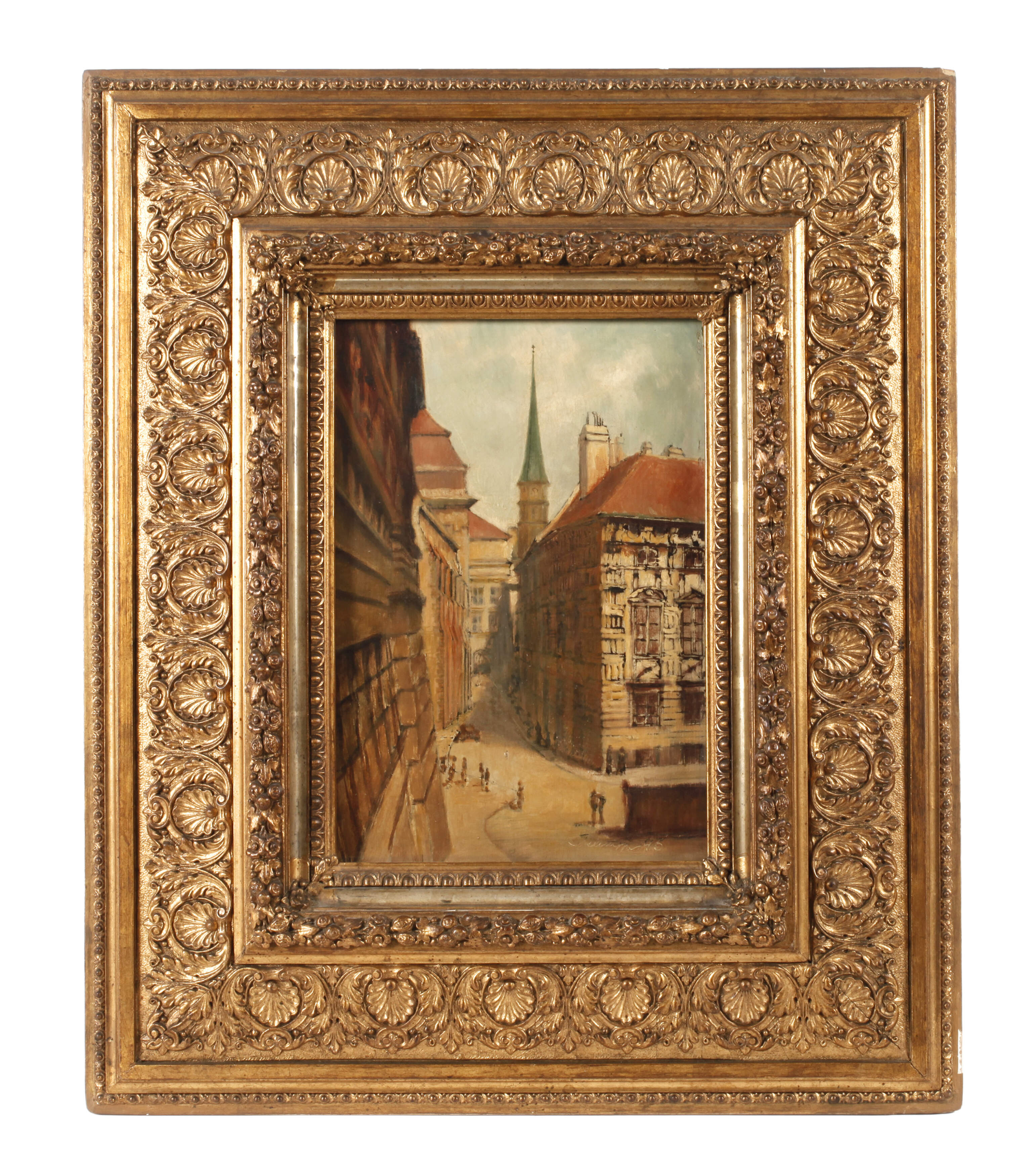 Blick in die Augustinerstraße in Wien