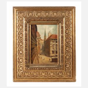 Blick in die Augustinerstraße in Wien