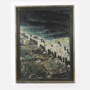 Buhnen am Meer