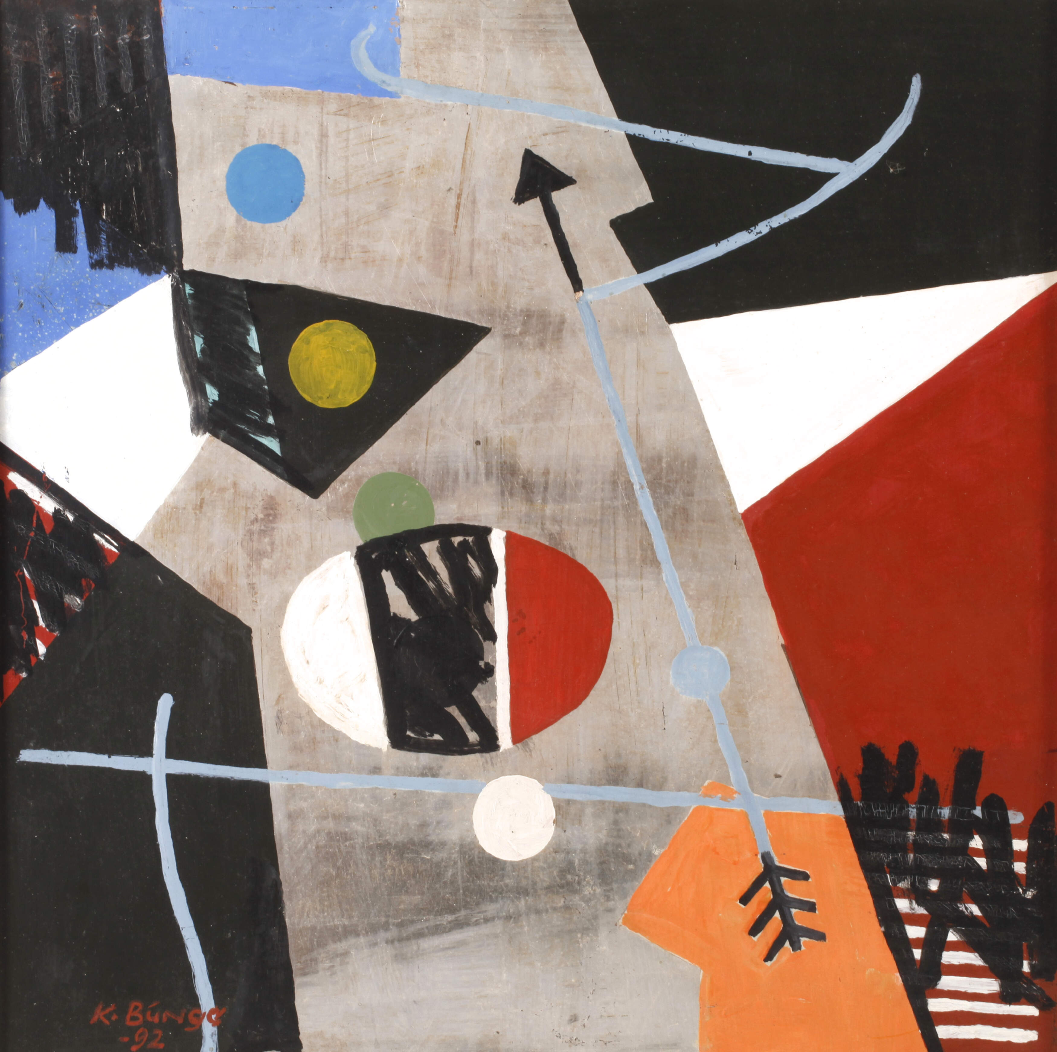 Kurt Bunge, Geometrische Komposition