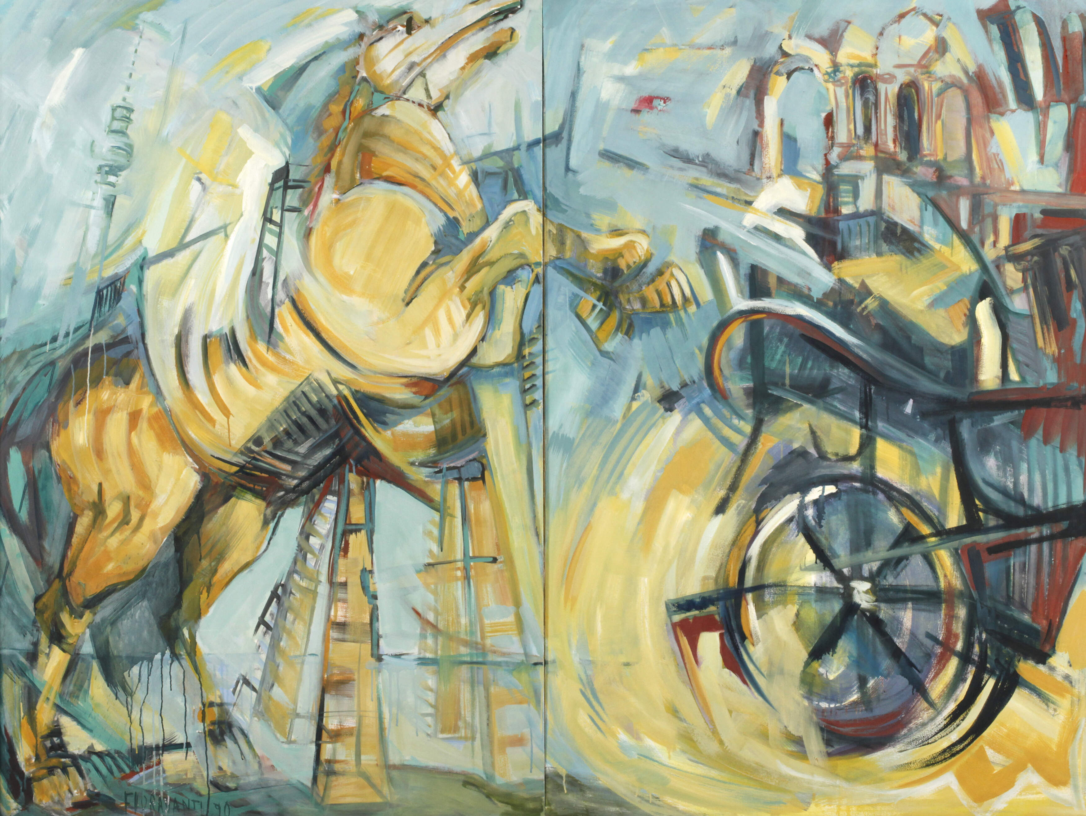 Carla Fioravanti, Berliner Impression
