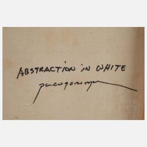 Paco Gorospe, "Abstraction in White"