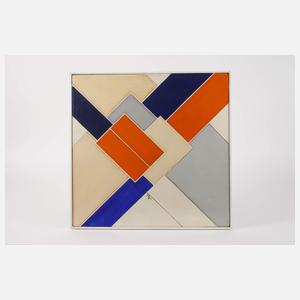 Rolf Hans, "Orange-Blau"