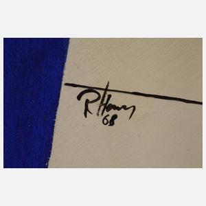 Rolf Hans, "Orange-Blau"