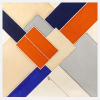 Rolf Hans, "Orange-Blau"111