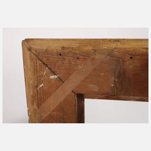 Breite Blattgoldleiste Biedermeier