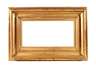 Breite Blattgoldleiste Biedermeier