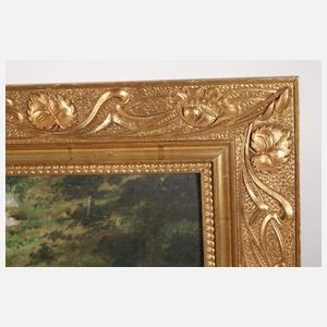 Goldstuckleiste Jugendstil
