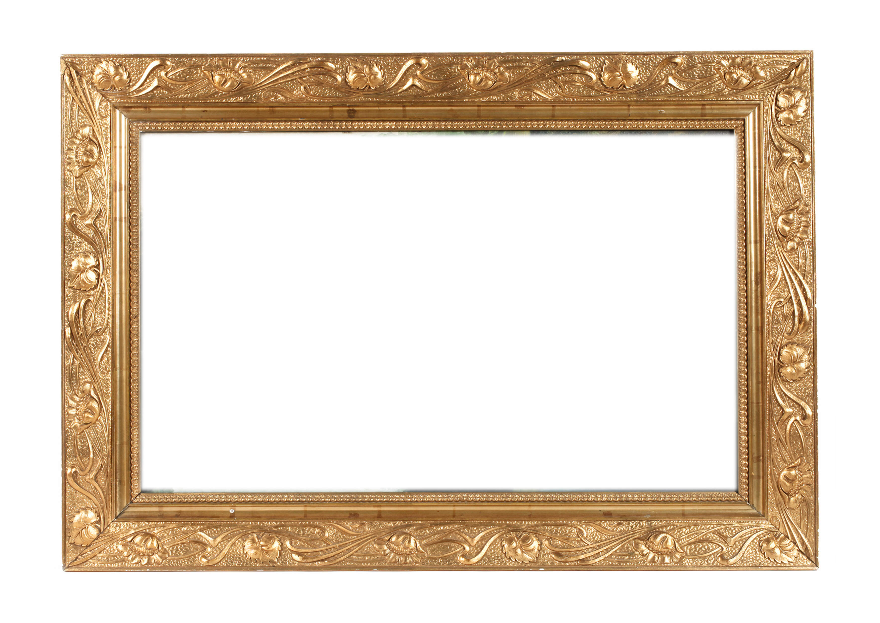 Goldstuckleiste Jugendstil