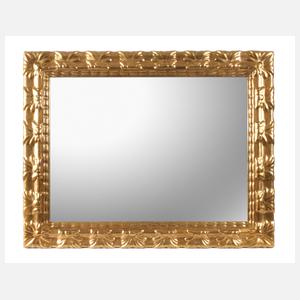 Breiter Goldstuckrahmen Jugendstil