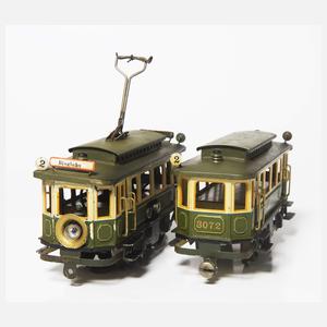 Märklin Straßenbahn 13070/72 G, Spur 0