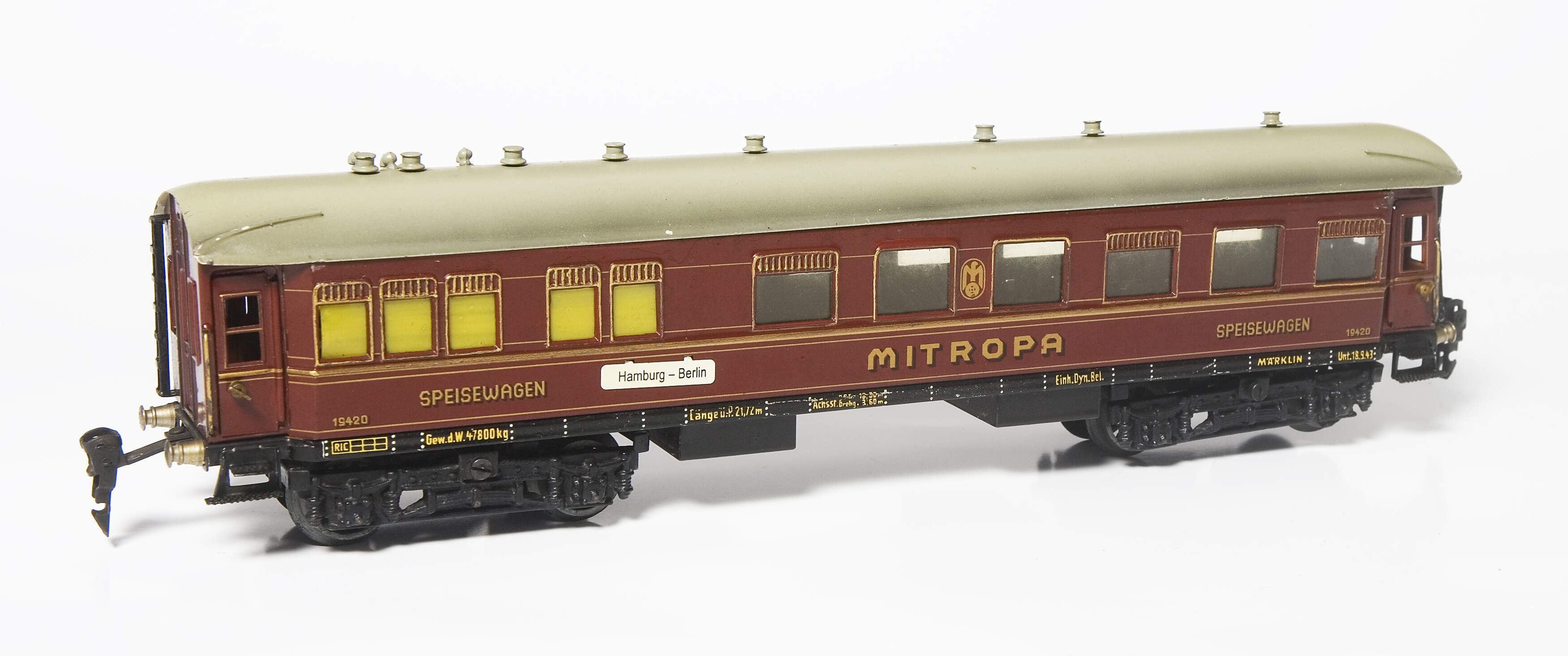 Märklin Mitropa Speisewagen 19420, Spur 0