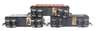 3 Eisenbahnwagen mit Inneneinrichtung, Märklin Spur 0