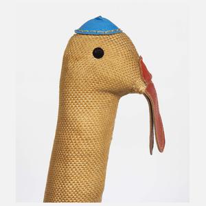 Rupfentier "Gans", Renate Müller, Sonneberg