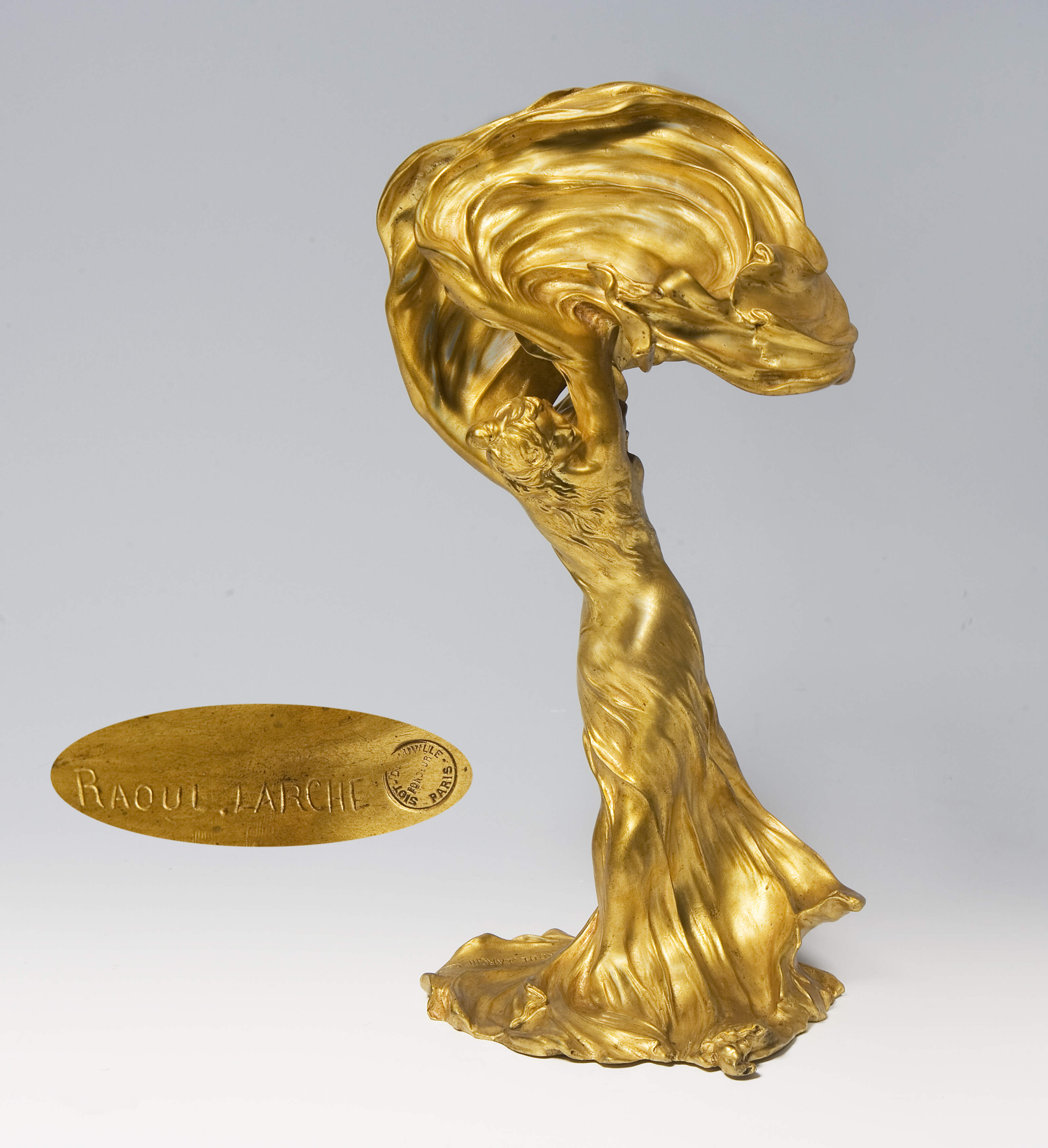 Larche, Raoul "Tischlampe: La Lampe Loïe Fuller"