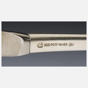 20-teiliges Design-Besteck, Entwurf von Josef Hoffmann
