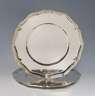 Paar Silber-Platzteller, Heinrich Bleyer Jr., Chemnitz