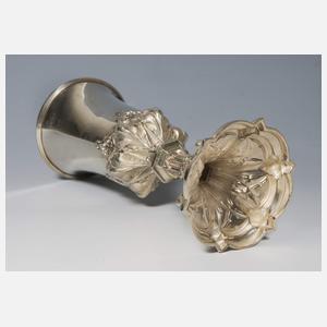 Neogotik-Silber-Pokal, 1870 datiert