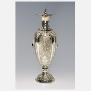 Silber-Henkelvase