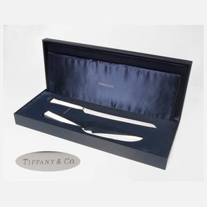 Tortenmesser, Tortenheber im Etui, Tiffany & Co.
