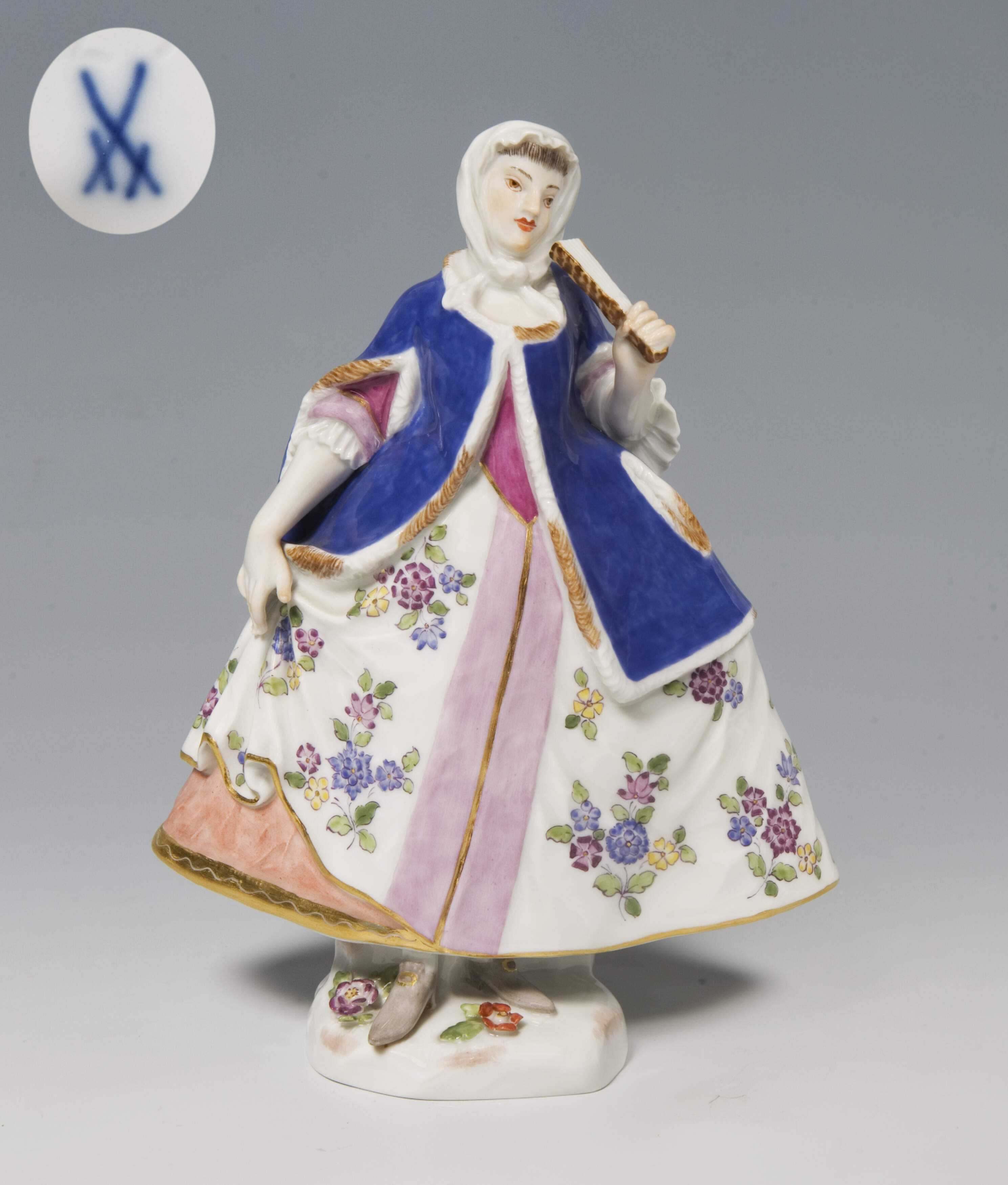 Meissen, "Polin im Reifrock"