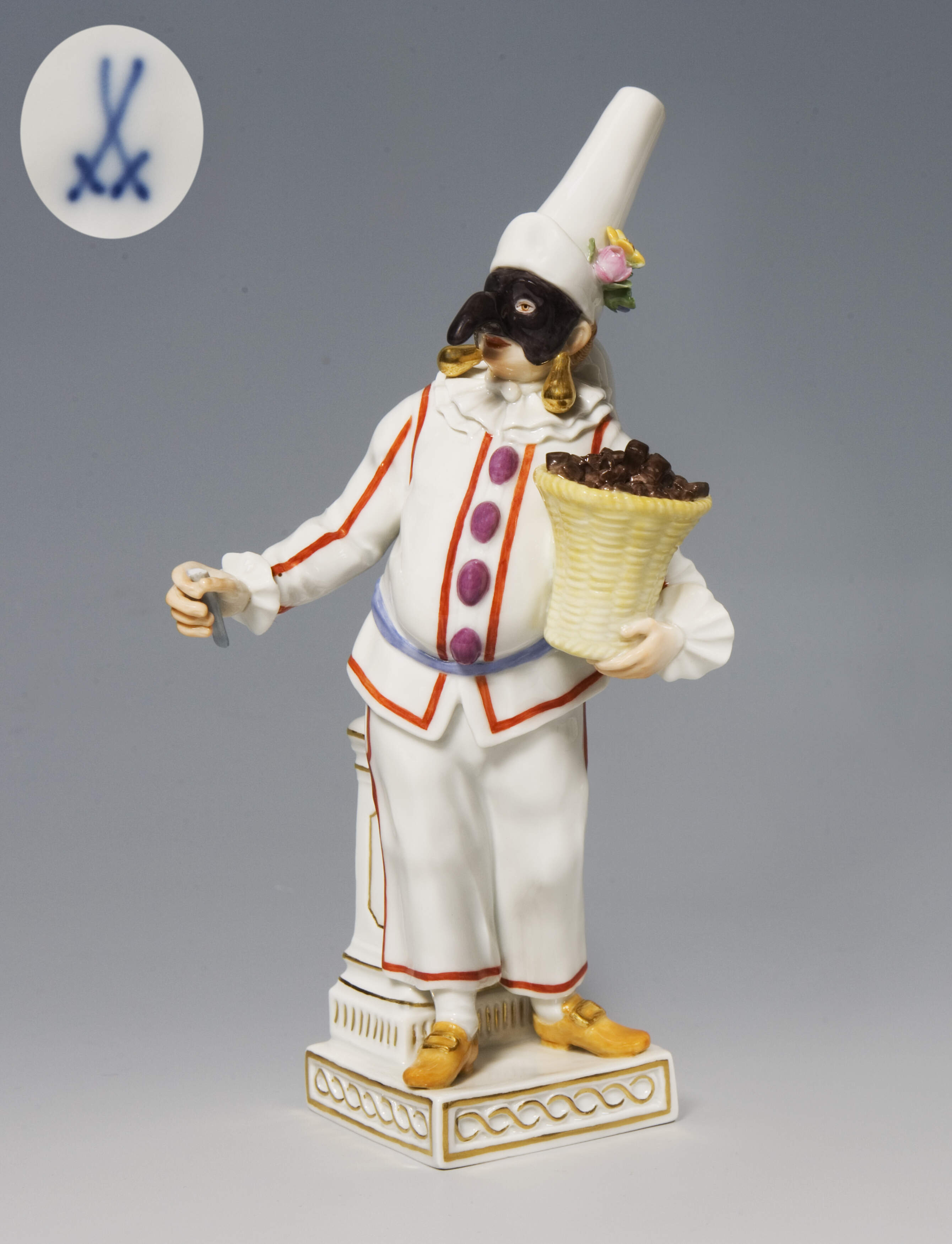 Meissen, "Pulcinello" aus der Commedia dell'arte