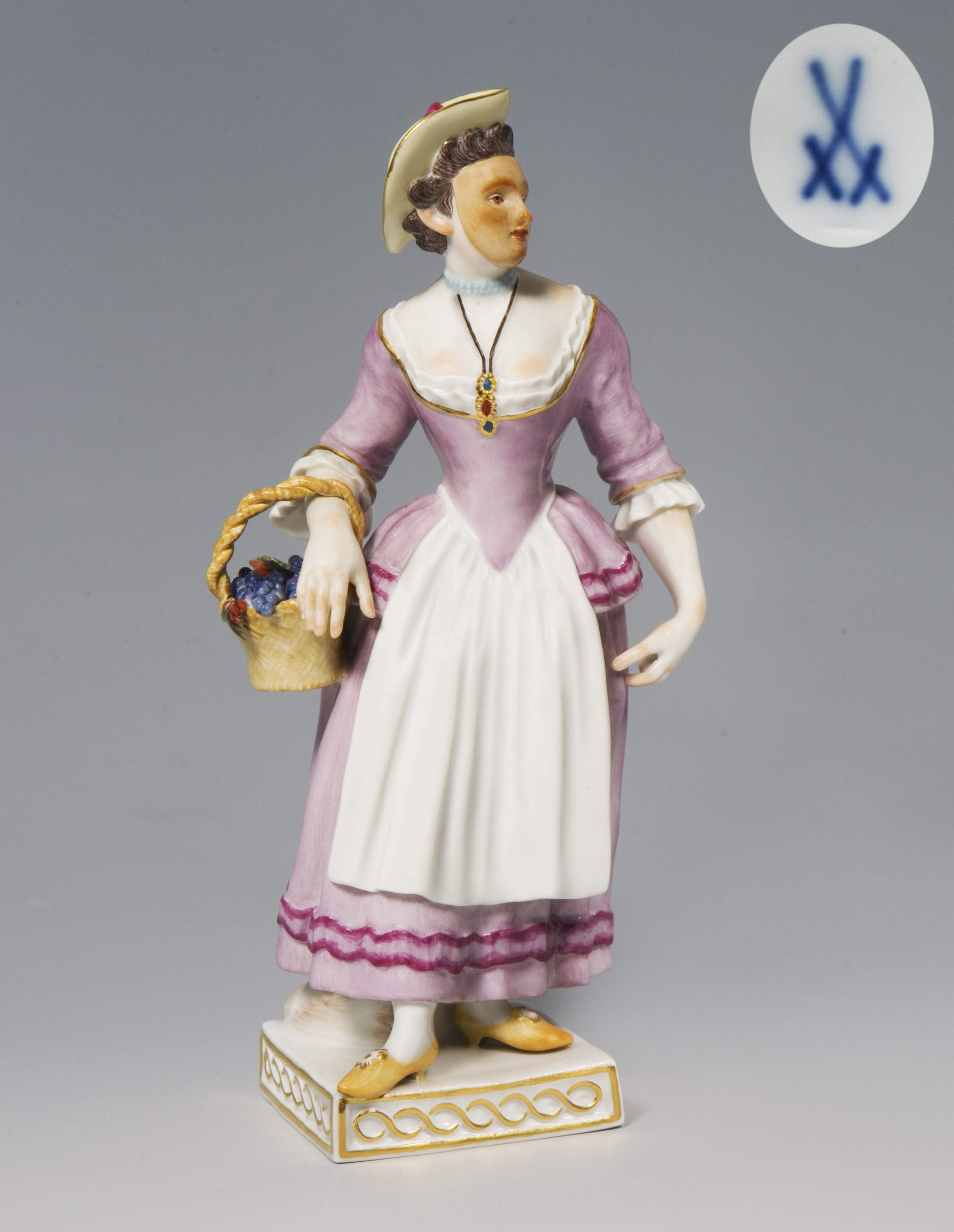 Meissen, "Ortolana" aus der Commedia dell'arte