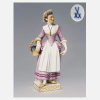 Meissen, "Ortolana" aus der Commedia dell'arte111